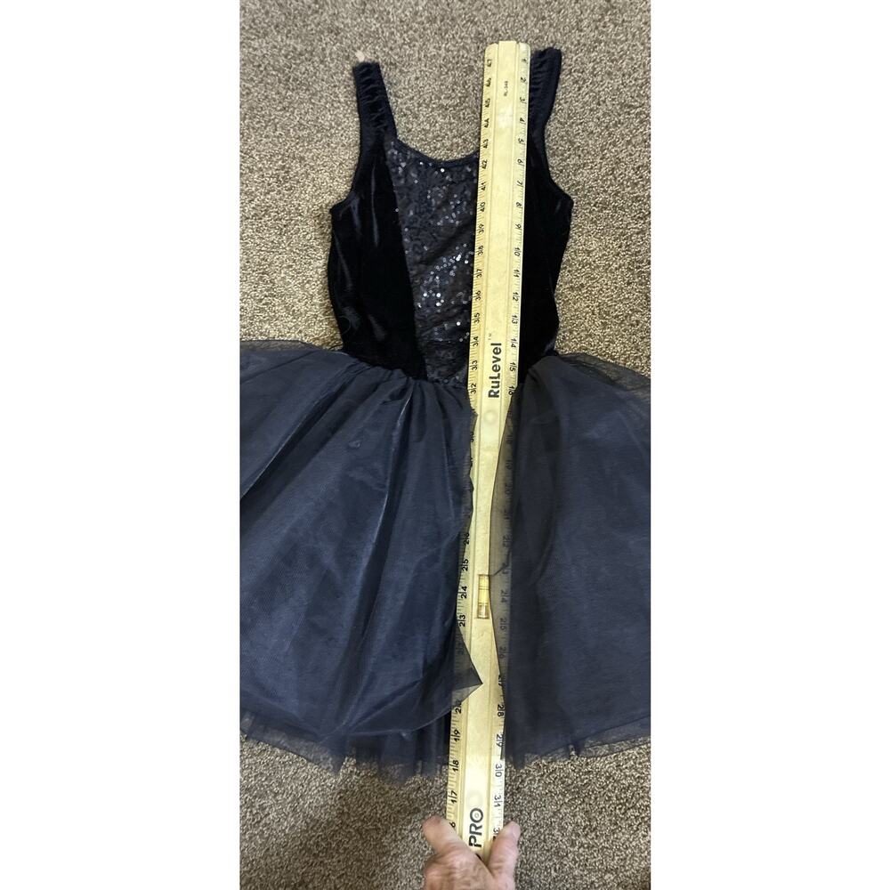 Revolution Blk Velvet Sz SA Ballet Audrey Sequined Tutu - Picture 10 of 11